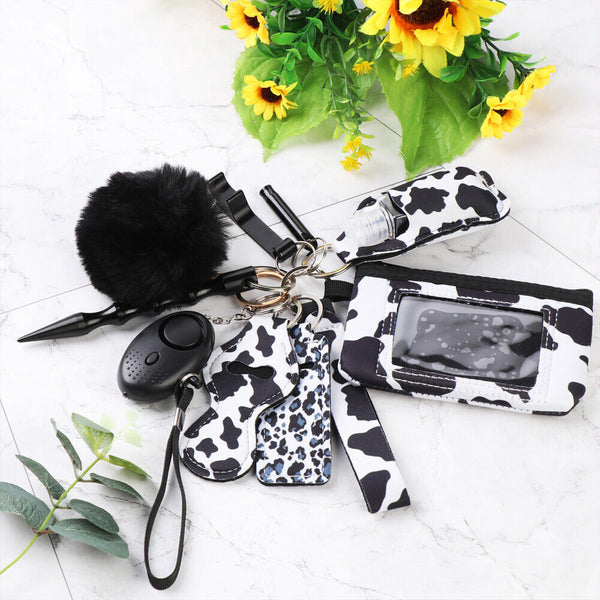Defense tool Personal Alarm Protection Key chain Set Keychain Pendant Safety