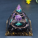 Constellation Orgonite Pyramid Healing Crystals Energy Chakra Meditation Stones