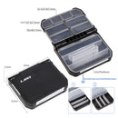 LEO ABS Fishing Lure Bait Storage Box Fishing Tackle Hook  Pouch (L) Newly