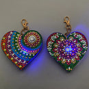 2x DIY Full Special Shape Diamond Painting Keychain Bag Decor Kit (DYSK15) Newly