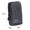 Male Oxford Cloth Mobile Phone Holder Zipper Outdoor Jogging Sports Running Bag
