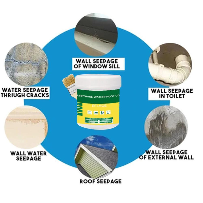 Waterproof Sealant Paste Repair Broken Surfaces Sealer w/Brush (100g)