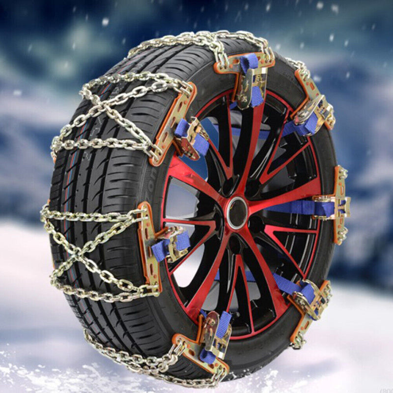 Universal Manganese Steel Car Auto Tire Traction Chain for Winter Snow Ice