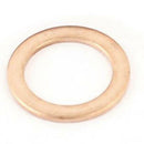 100PCS Copper Crush Washer Gasket Set Flat Rings Seal Assortment Kits