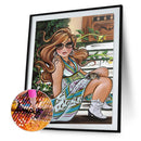 Diamond Painting Kit DIY girl Full Round Drill Mosaic Picture