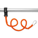 2pcs Kayak Paddle Leash Fishing Rod Pole Coiled Lanyard Rowing Boat Accessories