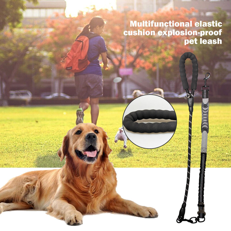Dog Leash 4.92ft Long Rope Leash for Dog Training Reflective Threads Dog Lead