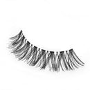 5 Pairs Lot Soft Durable Makeup Eye Lash Extension Cross Black False Eyelash