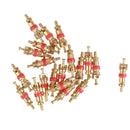 20pcs Valve Cores with 4-in-1 Tyre Tire Valve Stem Remover Repair Tool