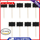 20pcs Mini Chalk Board Board on Stick Stand Holder Wedding Card Wedding Ka
