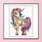 Magic Horse 14CT Counted Partial Cross Stitch DIY Craft Set Handmade Painting