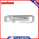 7 in 1 Stainless Steel Emergency Tool Bottle Opener Screwdriver Outdoor EDC Gear
