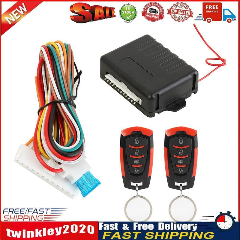 Car Remote Central Door Lock Kit Auto Keyless Entry Alarm System 410/T111 Newly