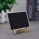 Mini Wooden Chalkboard Stand Message Boards Blackboard for Wedding Party