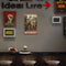 Metal Signs Elder Riding Motorcycle Iron Painting Metal Plate Poster Bar Decor