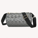 Winter Nylon Padded Quilted Handbag Winter Warm Tote Bag Solid Color Handbag