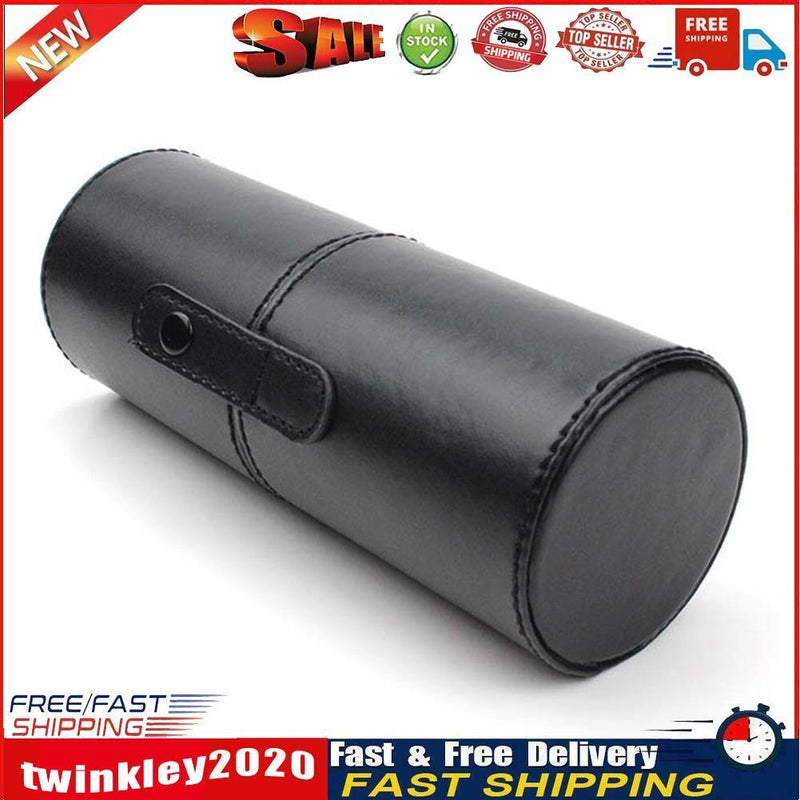 Travel Leather Cosmetic Brush Pen Holder Storage Makeup Empty Holder   Newly