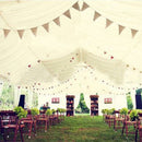 Festival Celebration Wedding Supplies Flags Burlap Bunting Jute Banner