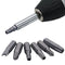 33pcs/Set Hollow Electric Drill Screwdrivers Bit Repair Hand Tools (Blue) Newly