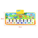 Musical Piano Mat with 8 Instrument Sound Pad Educatinal Toys Gift for Kids