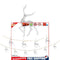 String Lights - Christmas Decorations 10 LED Reindeer Fairy String Lights