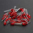 500pcs 5mm LED Diode Light Assorted Kit DIY Set White Yellow Red Green Blue