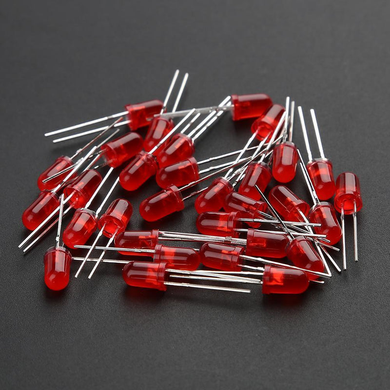 500pcs 5mm LED Diode Light Assorted Kit DIY Set White Yellow Red Green Blue
