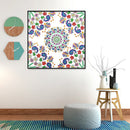 Diamond Picture Decor Color Blossom Pattern DIY Painting Kit Full Round Drill
