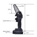 Felling UK Plug Mini Chainsaw Wood Cutter Electric Chain Saw Power Tools