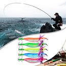 5pcs 10cm 8.1g Shrimp Jigs Fishing Lures Artificial Crankbait Hard Baits