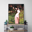 Frameless Sexy Beauty Picture DIY Painting By Numbers Canvas Acrylic Paints