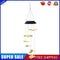 Dragonfly Solar LED Color Changing Wind Chime Lamp Garden Pendant Light (A)