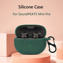 Silicone Cover for SoundPEATS Mini Pro Wireless Earphone Case (Green) Newly