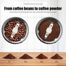 Electric Multigrain Coffee Bean Grinder Nut Spice Grinding Machine (Brown) Newly
