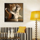 Intimate Cats 5D Diamond Painting Embroidery DIY Cross Stitch Home Decor Newly