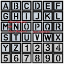 Decorative Layering Stencils Scrapbooking Alphabet Number  Embossing Template