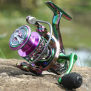 #A Right/Left Hand Interchangeable Fishing Reel 5.2/1 Speed Ratio Spinning Wheel