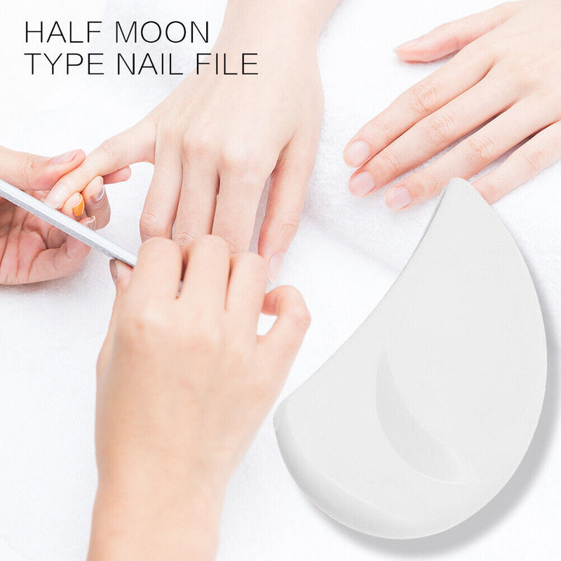 Manicure Nail File Durable Stainless Steel Material Portable Nails Tool for Girl