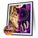 Aisen DIY Diamond Painting Animal Wolf Horse Owl 5D Cross Stitch Diamond Round from K