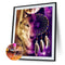Aisen DIY Diamond Painting Animal Wolf Horse Owl 5D Cross Stitch Diamond Round from K