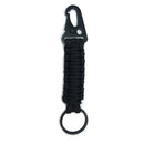 #A Camping Carabiner Hand-woven Keychain Rope Olecranon Buckle Camping Survival