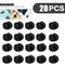 20X Cable Clips Tidy Cord Lead Desk Organiser USB Charger Holder SelfAdhesive