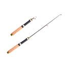 60cm Portable Ice Fishing Rod Outdoor Angling Telescopic Winter Fishing Pole