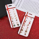 Jewelry Accessories Christmas Earrings Set Drop Dangle Ear Studs Ear Pendants