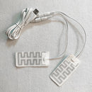 USB Heated Gloves Pad Portable Electric Heating Pad Lightweight Winter Hand Warm