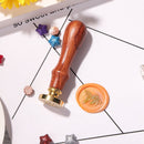 Retro Fire Paint Seal Set Animal Wax Stamp Cards Craft DIY Envelope Decor Too