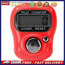 Plastic Stitch Marker Row Finger Counter LCD Electronic Digital Tally Counter