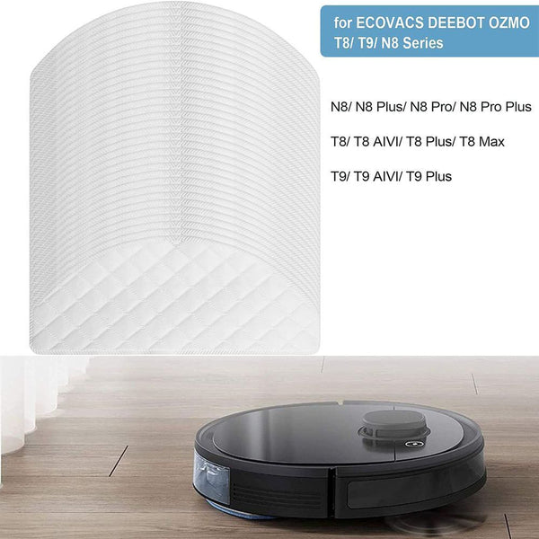 Washable Replacement Mop Pads Cleaning Robot Mop Rags Mop Cloth Mopping Pads