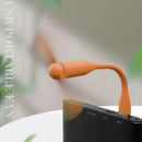 Cooling Mobile Phone Mini USB Fan for Power Bank Notebook Computer (Orange)