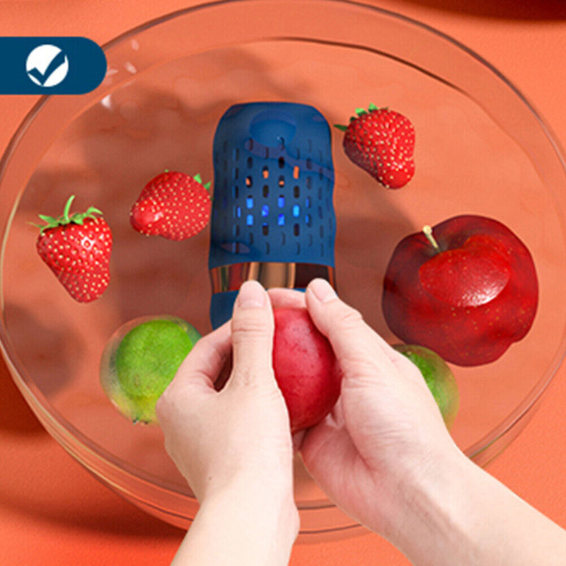 Auto Fruit Vegetable Washing Machine Reside Food Purifier Residues Removes